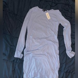 PacSun skin tight light blue dress